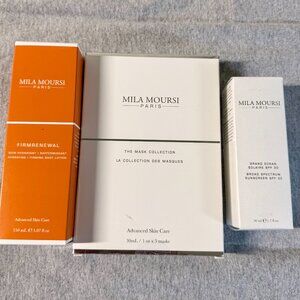 Mila Moursi Paris Bundle *SEALED Masks, Firming Body Lotion & SPF 30 **MSRP $395